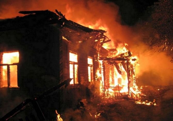 На пожаре в Пителинском районе погиб мужчина