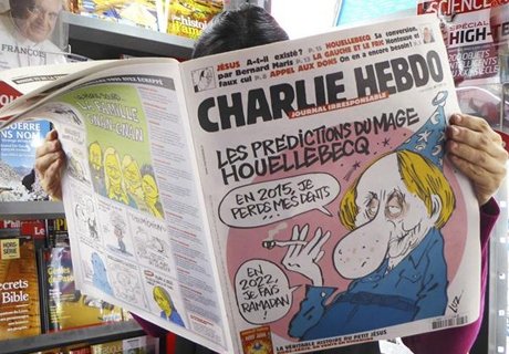 Charlie Hebdo опубликовал карикатуру на легкоатлетов РФ