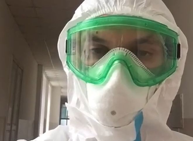 Завотделением больницы Семашко записал видеообращение к рязанцам
