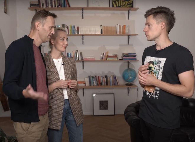 Навальный дал интервью Дудю после своего отравления