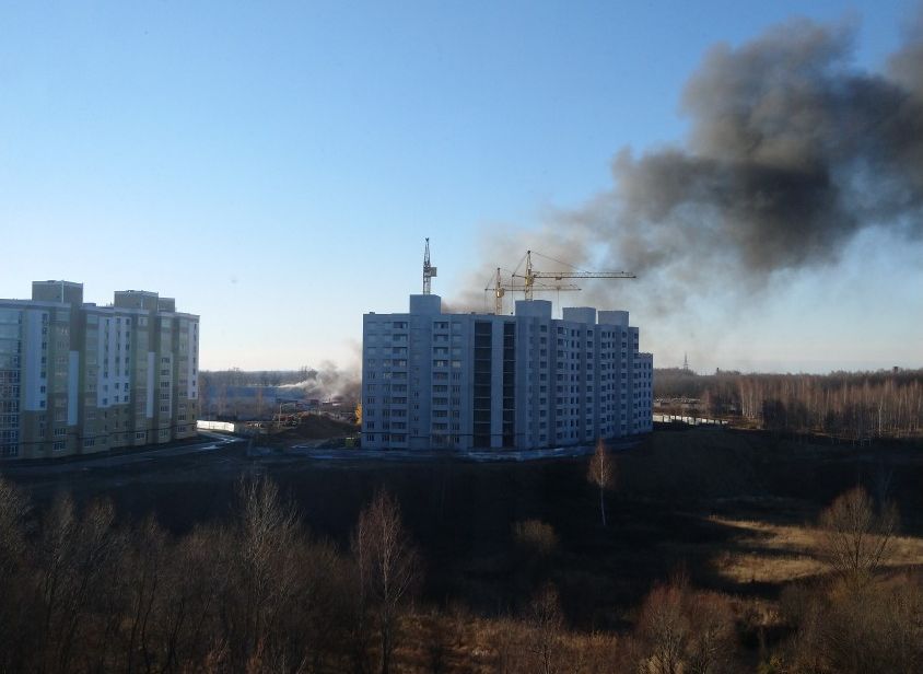 Стали известны подробности пожара на Московском