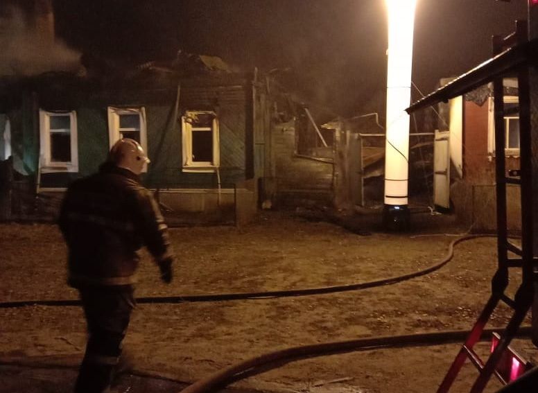 На пожаре в Касимовском районе погибли четыре человека