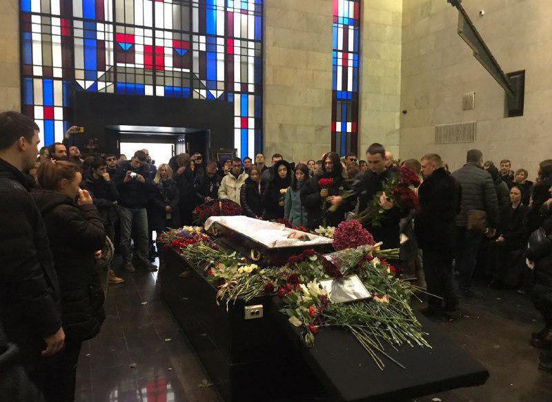 Децла похоронили на Пятницком кладбище Москвы