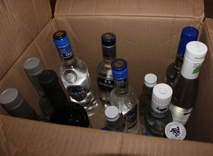 В новогодние праздники рязанские полицейские изъяли более тонны спиртного
