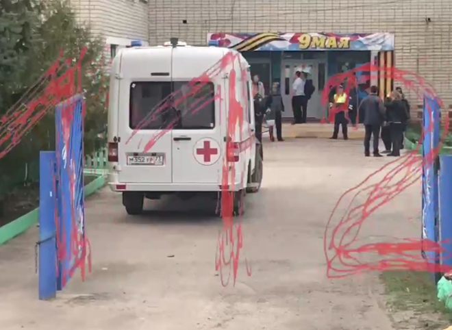 Опубликовано видео с места убийства двоих детей в ульяновском детсаду
