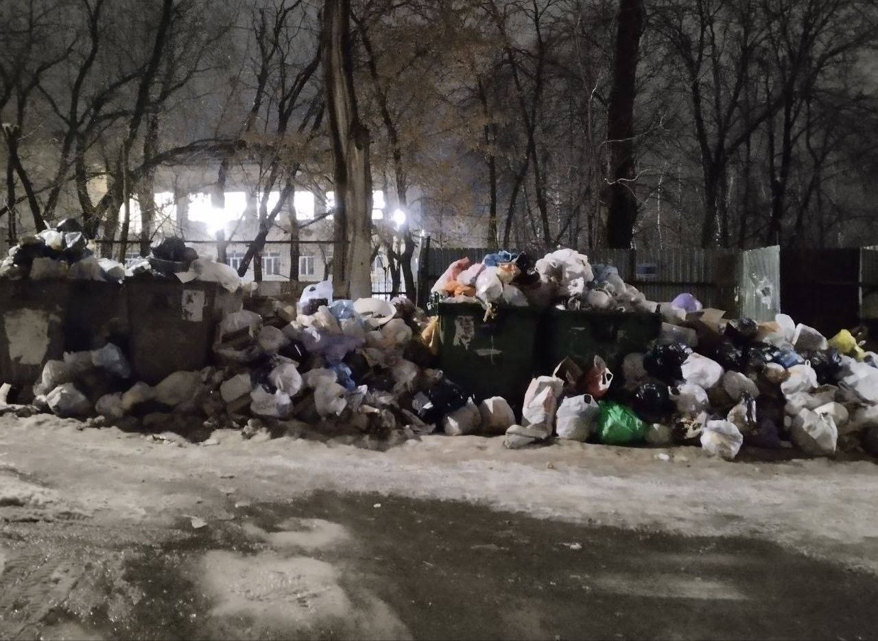 Территория вокруг рязанской школы превращается в мусорный полигон |  21.12.2023 | Рязань - БезФормата