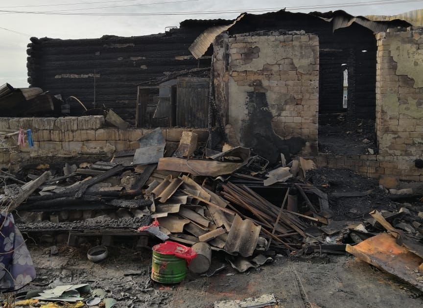 На пожаре в Самарской области погибли трое малышей