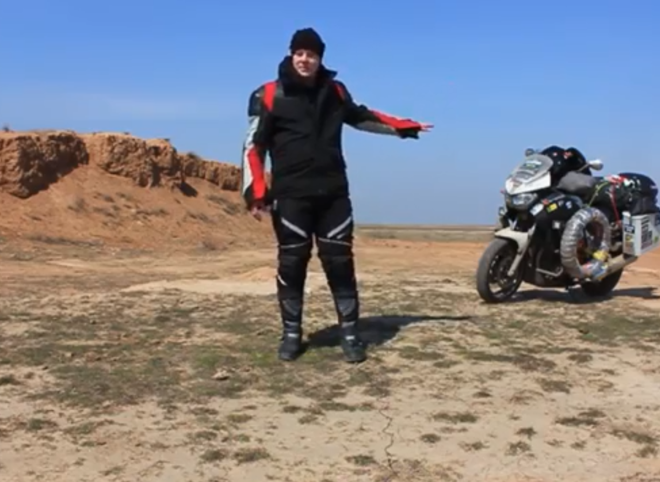 Рязанец отправился в одиночное мотопутешествие до Гималаев (видео)