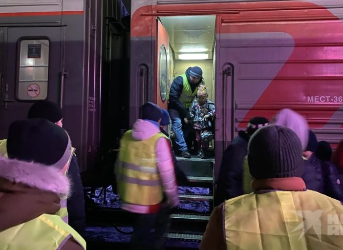 В Рязань прибыл второй поезд с беженцами из Донбасса