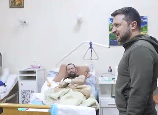 Зеленский рассказал о военном из Рязани, которого якобы лечат в украинской больнице
