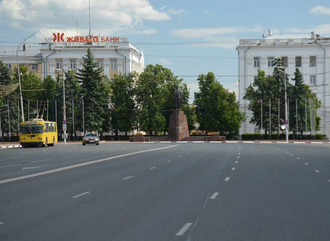 Площадь ленина рязань старые