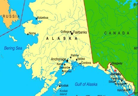 На Аляске подняли флаг России