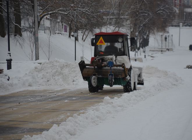 На уборку снега в Рязани не хватает бюджетных средств