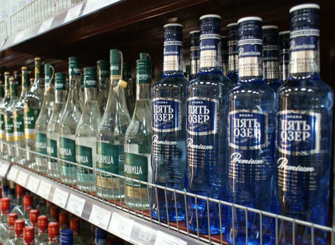 Количество нелегальной водки в России снизилось до 7%