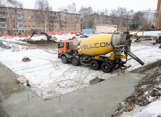 VELLCOM group начинает работы по бетонной подготовке фундаментов жилых домов в центре и на Московском