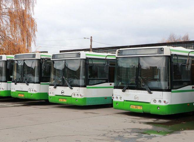 В Рязань прибыли 85 московских автобусов