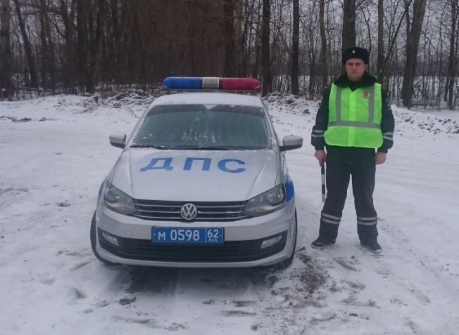 Рязанского полицейского, помогавшего спасти младенца, наградят