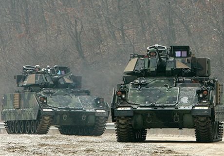Военная техника США прибыла в Грузию