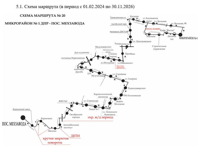 Схема 49 маршрутки рязань