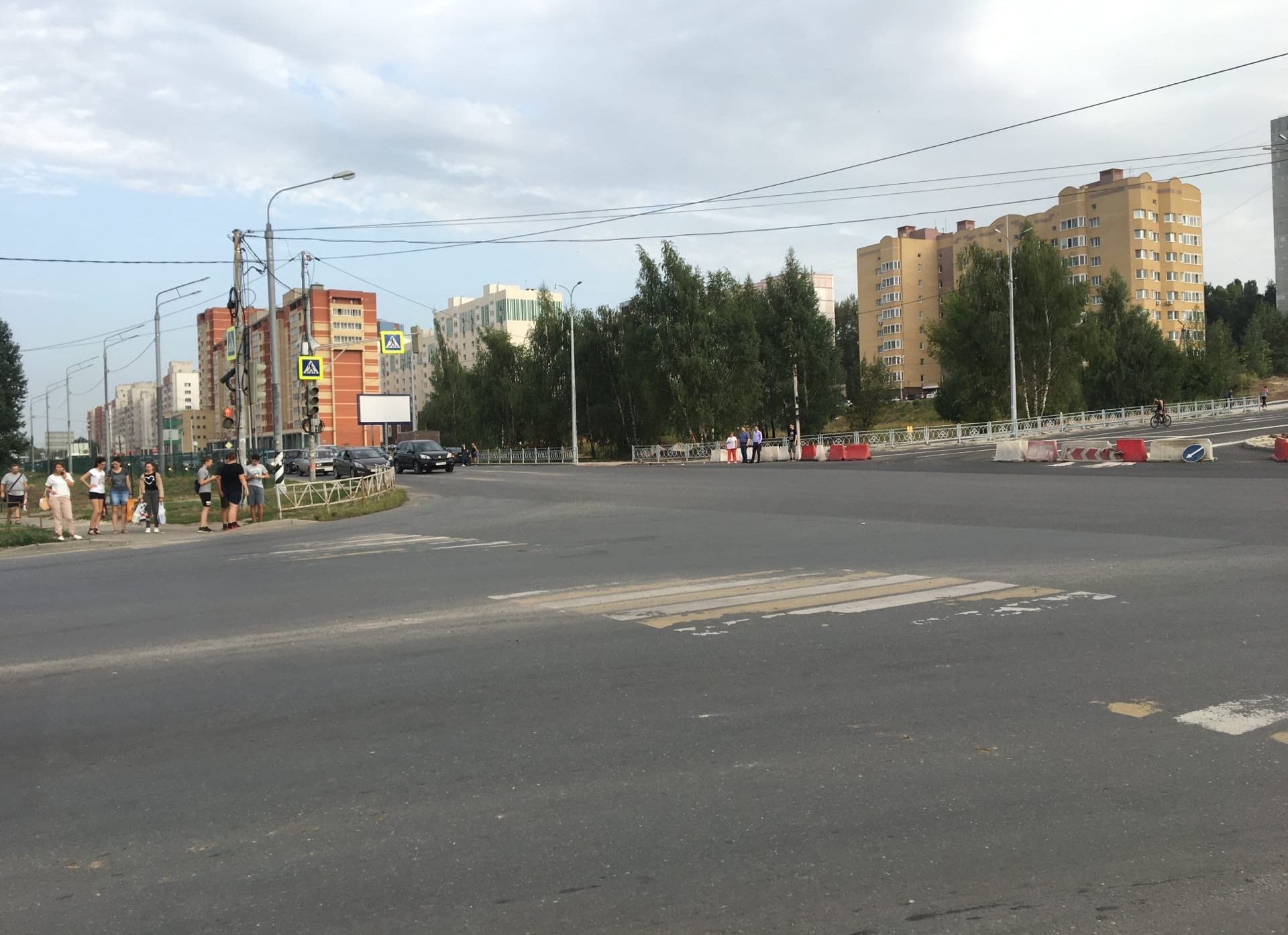 Перекресток Советской армии и Касимовского шоссе