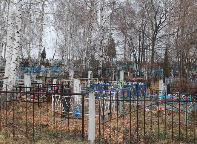 Житель Скопина установил себе надгробие при жизни