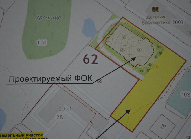 Комиссия по слушаниям одобрила строительство ФОКа с бассейном на улице Зубковой