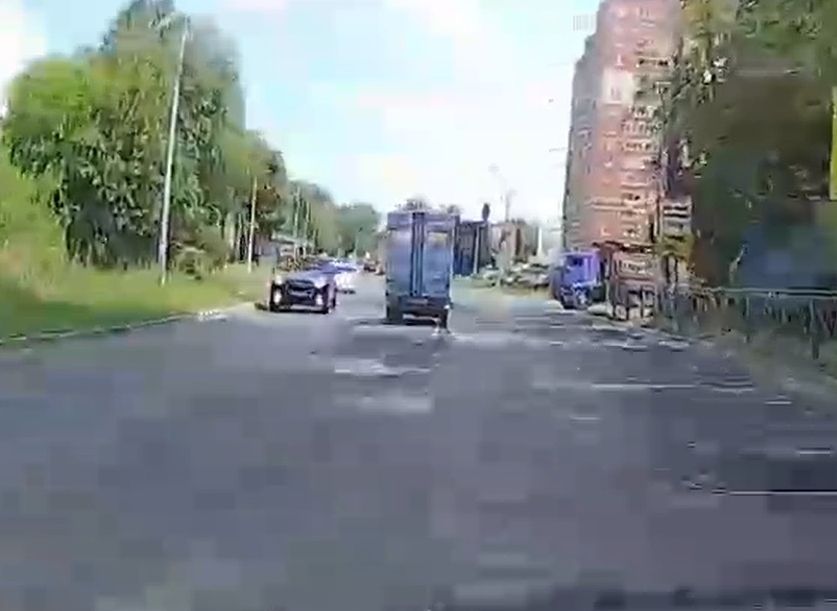 Массовое ДТП на Михайловском шоссе сняли на видео