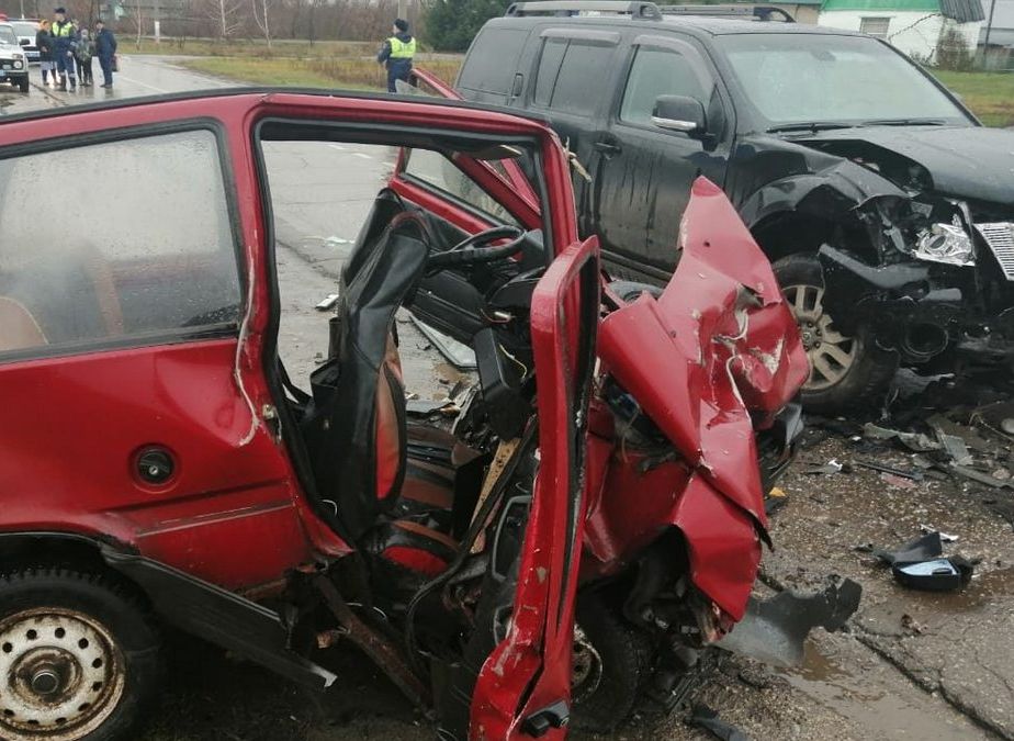 В массовом ДТП в Сараевском районе погиб водитель «Оки»
