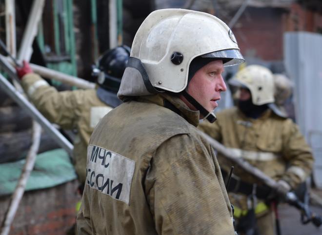 В Касимове произошел пожар с пострадавшим