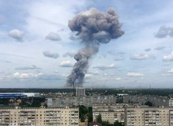 Пожар на оборонном заводе «Кристалл» в Дзержинске потушен