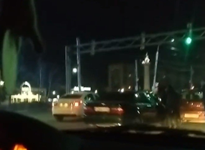 На Московском шоссе произошла авария