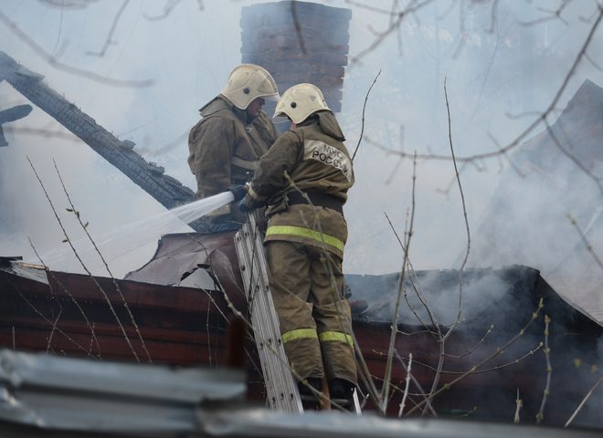 На пожаре в Шиловском районе пострадал 66-летний мужчина