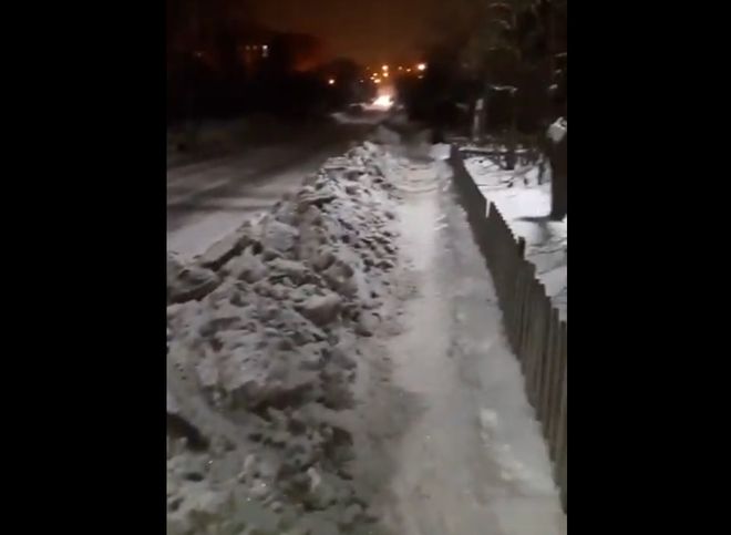 Рязанцы создали петицию с требованием наладить уборку города от снега