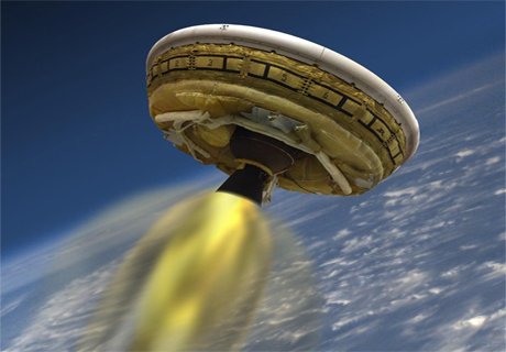 NASA опробовало «летающую тарелку» в стратосфере