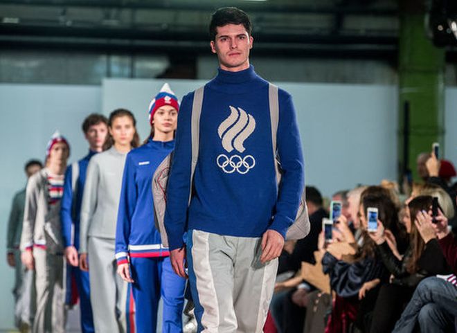 В Москве представили новую форму олимпийской сборной России на Игры-2018
