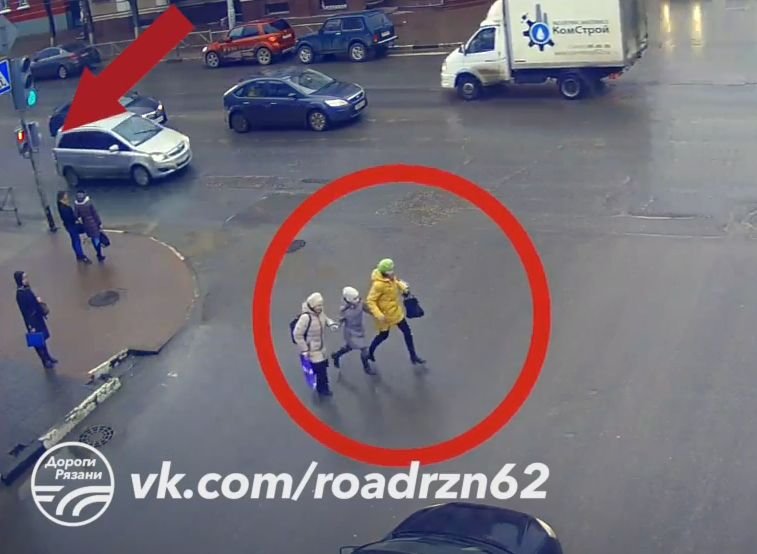 В сети появилась новая подборка рязанских пешеходов-«самоубийц»