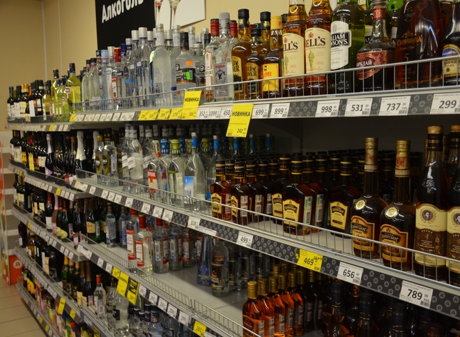 В России повысились минимальные цены на водку и коньяк