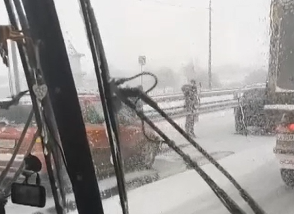 В массовых авариях на Солотчинском шоссе пострадали пять человек