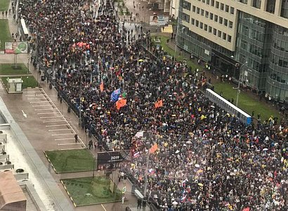 Организаторы митинга на проспекте Сахарова подали заявку на шествие в Москве