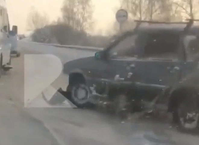 В Рязанском районе произошла серьезная авария