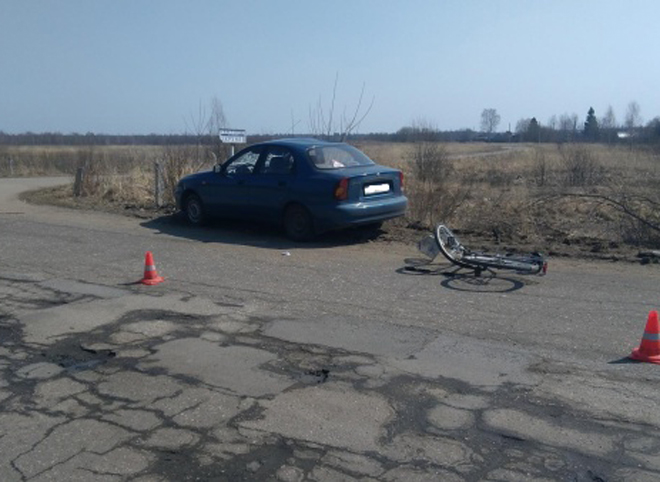 Под Рязанью сбили велосипедиста