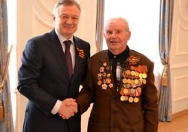Рязанские ветераны посетили правительство области