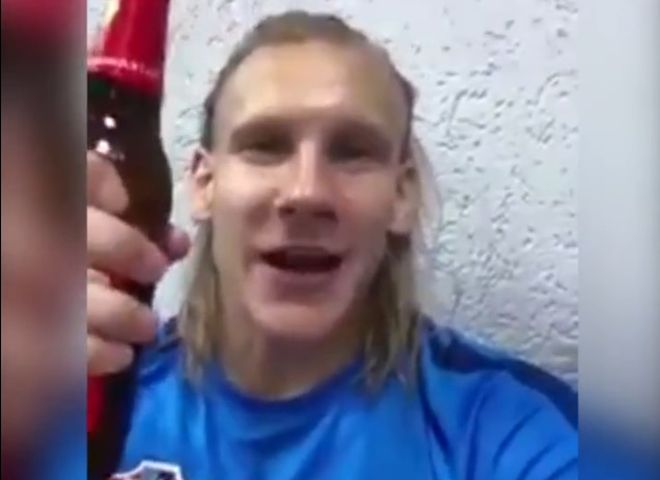 Появилось новое видео с хорватским футболистом