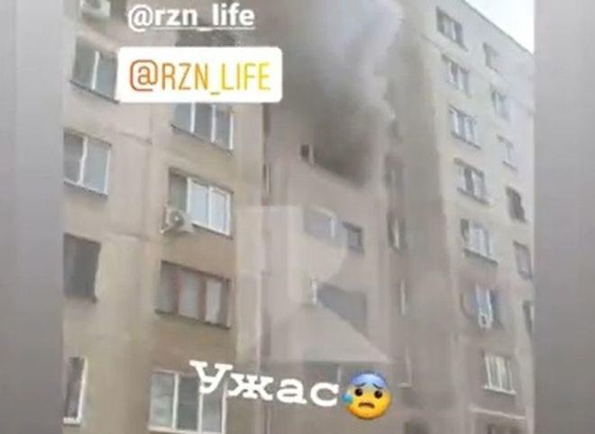 В Дашково-Песочне загорелась квартира в девятиэтажке