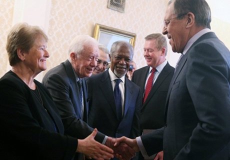 Путин встретился с «группой Старейшин»