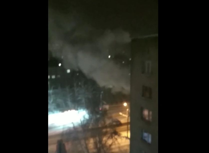 В Рязани загорелась квартира в девятиэтажке