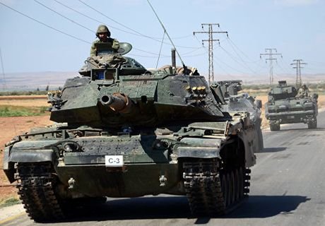 Турция направила танки к границе с Ираком