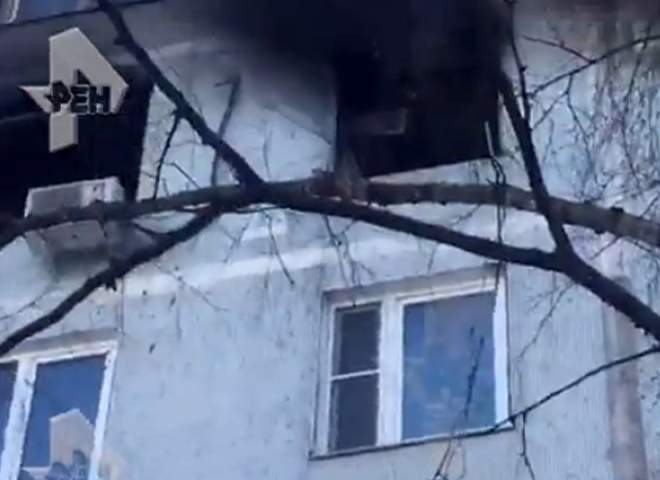 В московской квартире взорвался самогонный аппарат (видео)