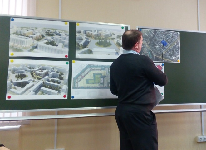 На площади Мичурина планируют построить две многоэтажки