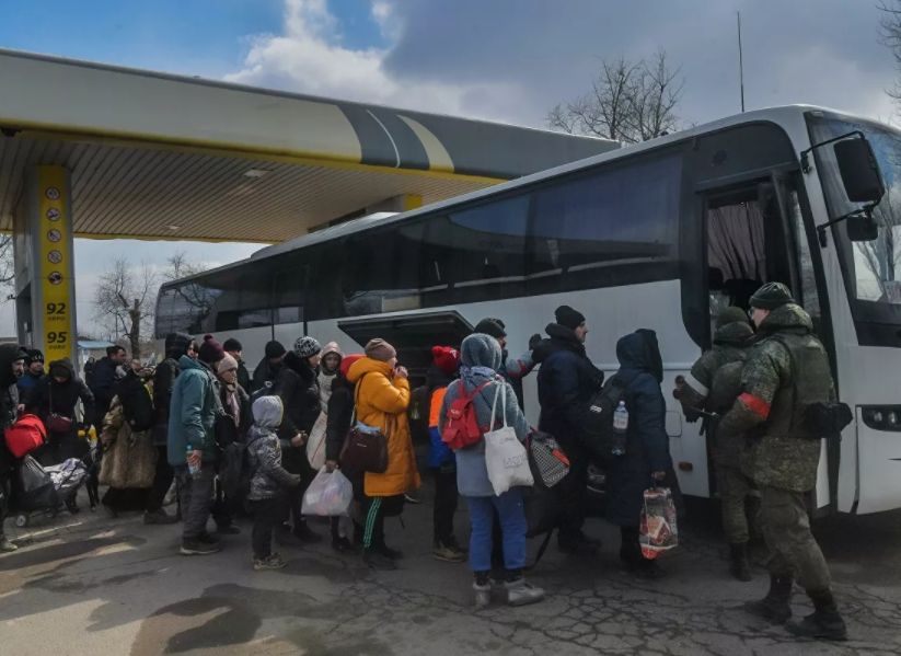 В Рязань прибудет поезд с беженцами из Мариуполя